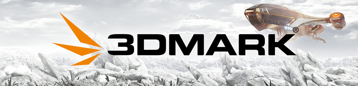 3DMark logo - cross-platform benchmark for Windows, Android and iOS