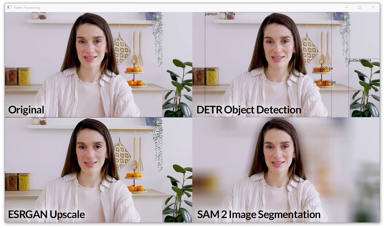 Computer vision Video Pipeline